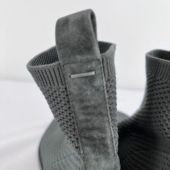 Eileen Fisher Jude Recycled Stretch Knit Bootie Size 6.5 Grey Ankle Boot - Picture 5 of 12